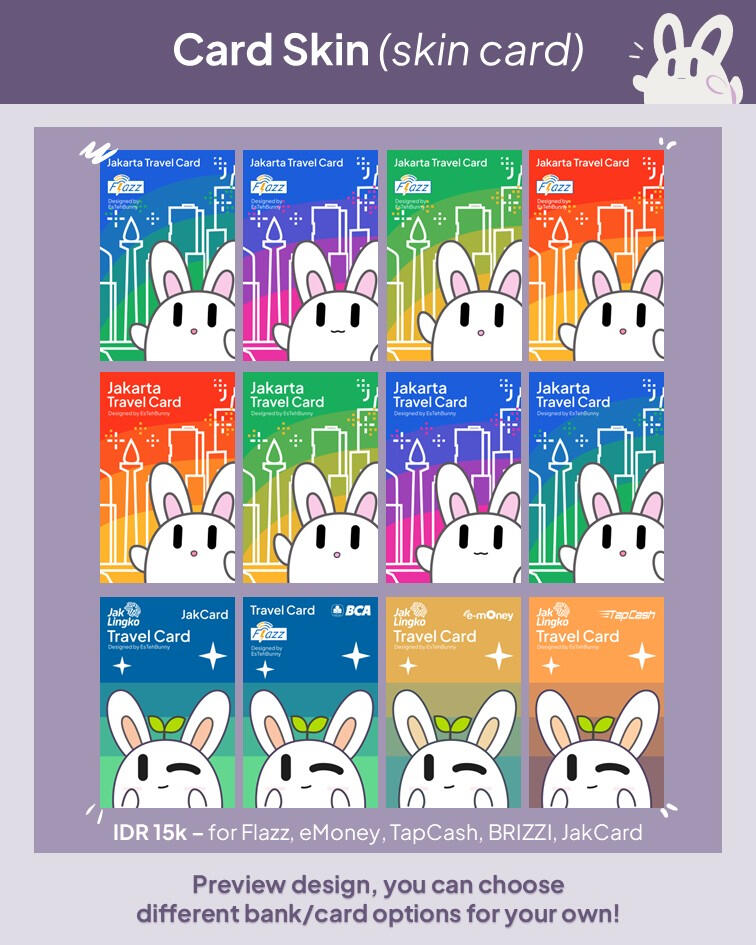 JakLingko &amp; Regular Travel Card (IDR 15k)